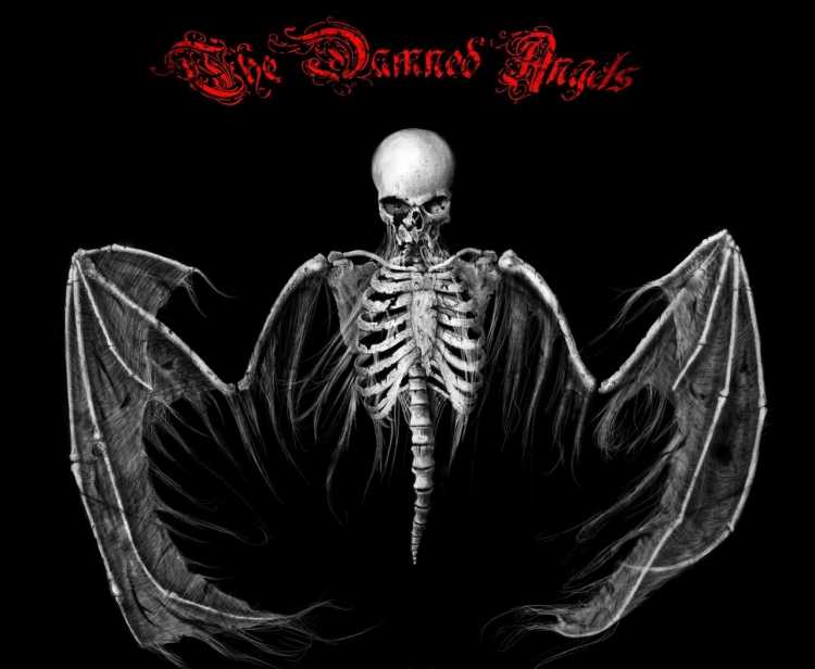 Скелет черно белый