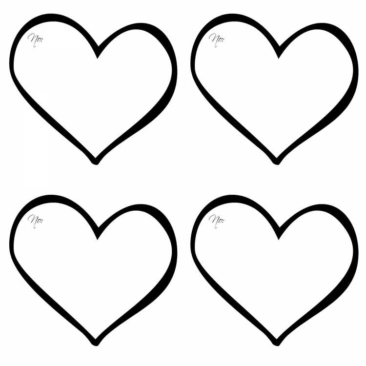 Раскраска сердечко