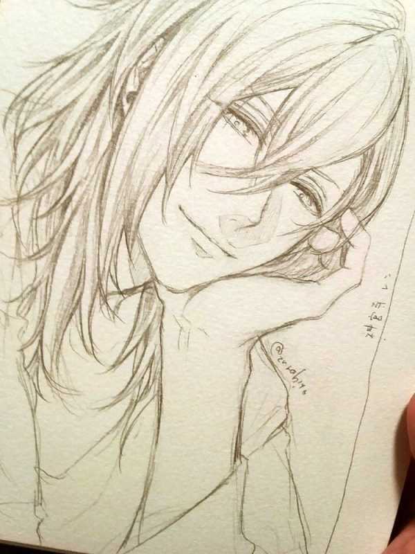 Аниме мальчики для срисовки