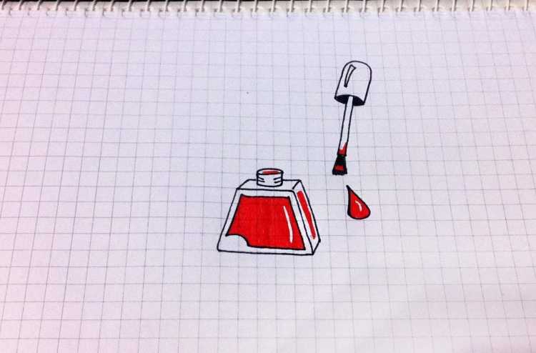 Простые рисунки ручкой для срисовки