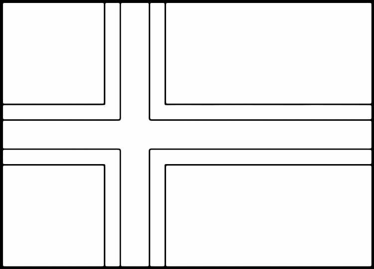 Флаг раскраска