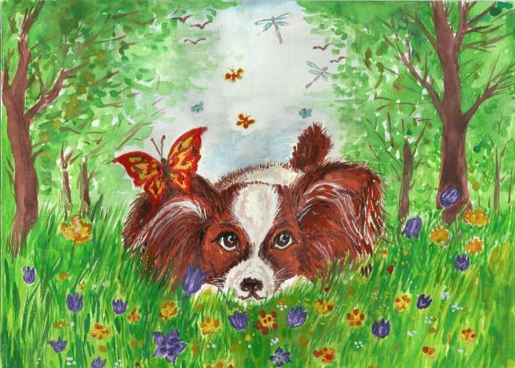 Детские рисунки животных