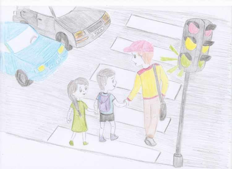 Конкурс рисунков детству безопасные дороги