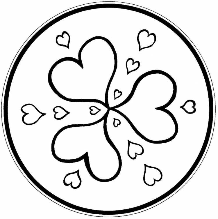 Рисование узора в круге