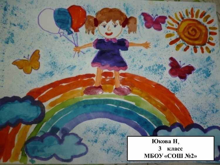 Конкурс рисунков мое счастливое детство