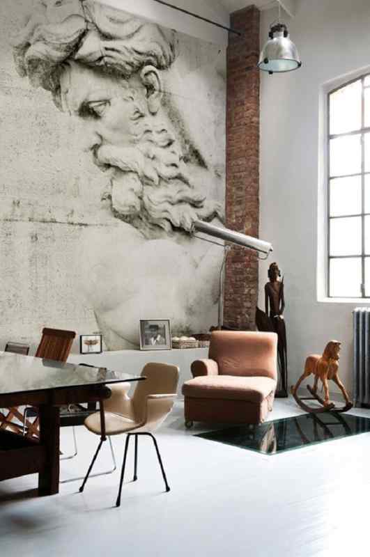 Лофт гранж в интерьере