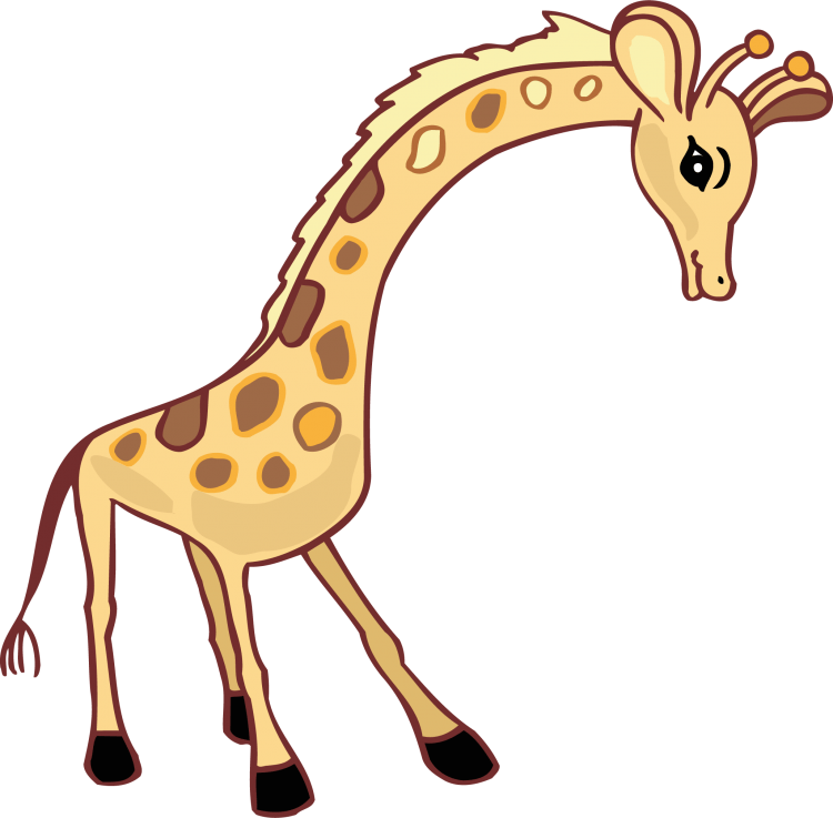 Жираф иллюстрация