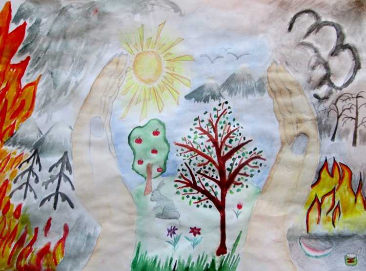 Рисунок против пожара