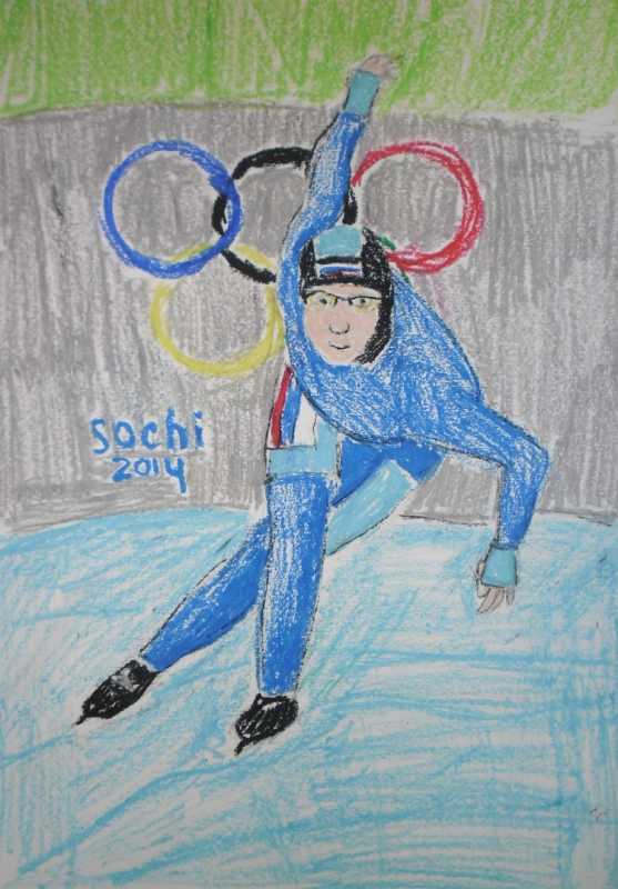 Олимпийские рисунки