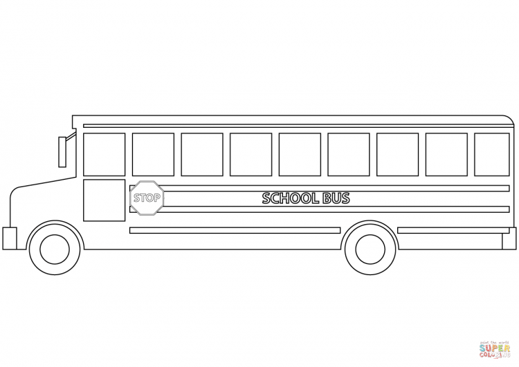 Раскраска маршрутка