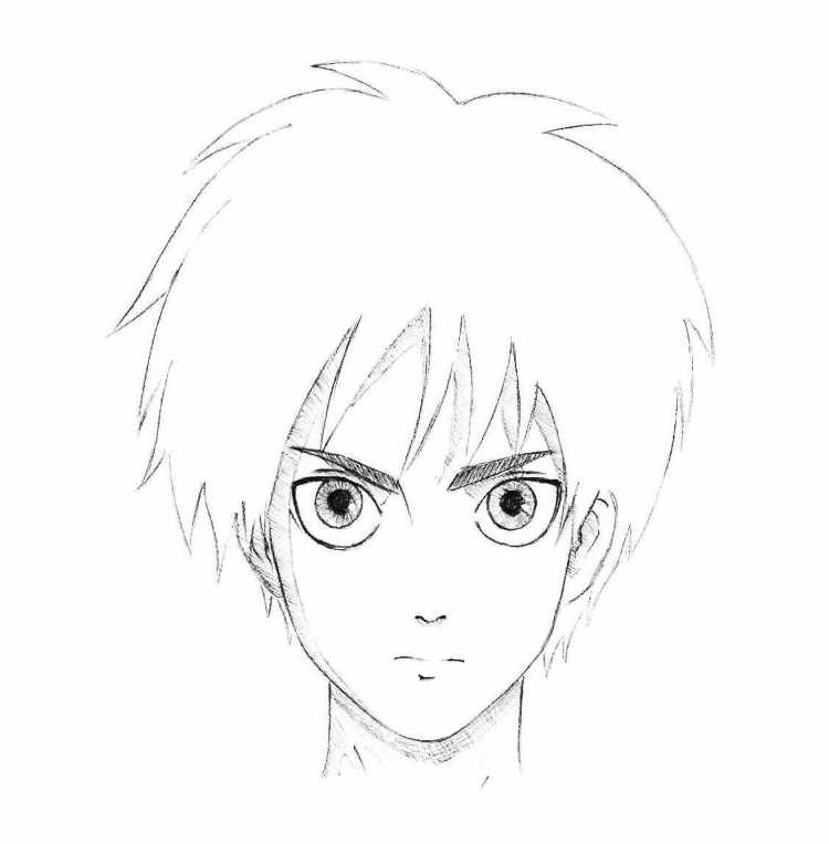 Картинки аниме для срисовки подвески