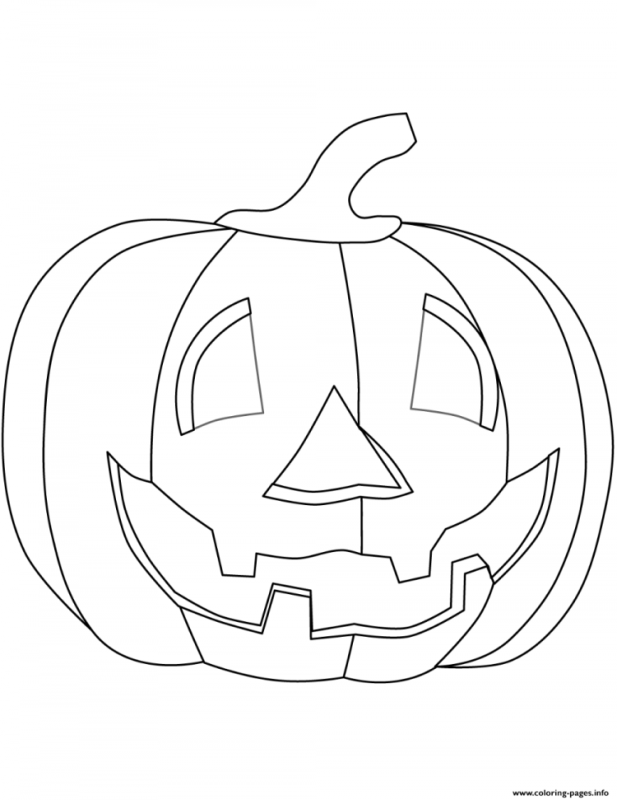 Тыква раскраска