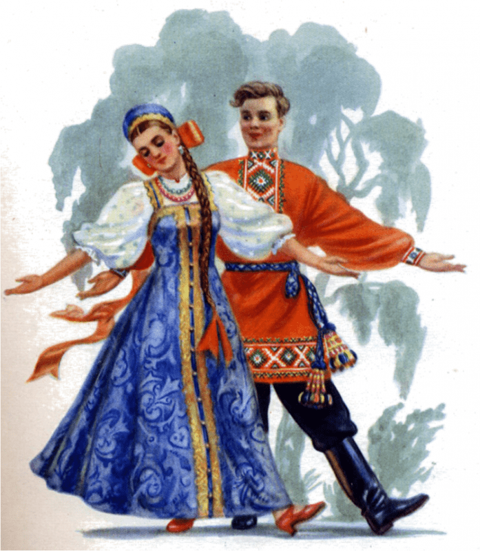 Белорусский национальный костюм разукрашка