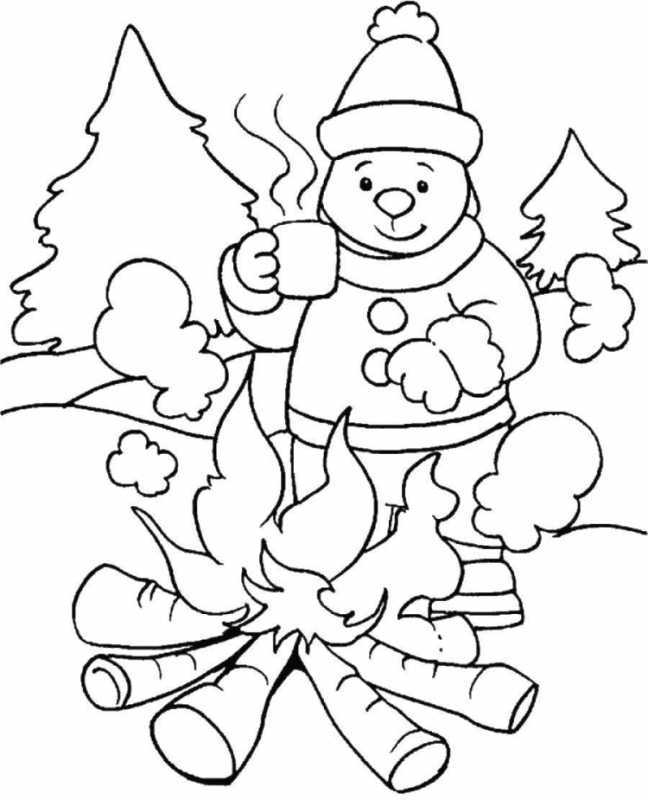 Раскраска. Новый год