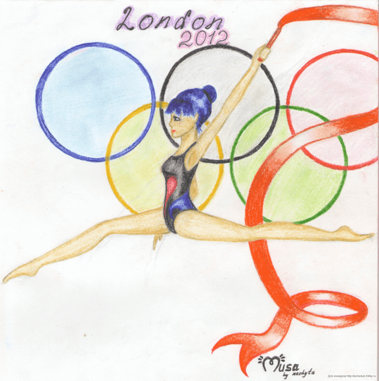 Рисунок на тему летние Олимпийские игры