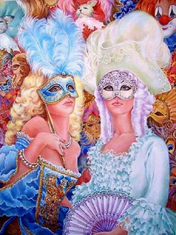 Маскарад в живописи