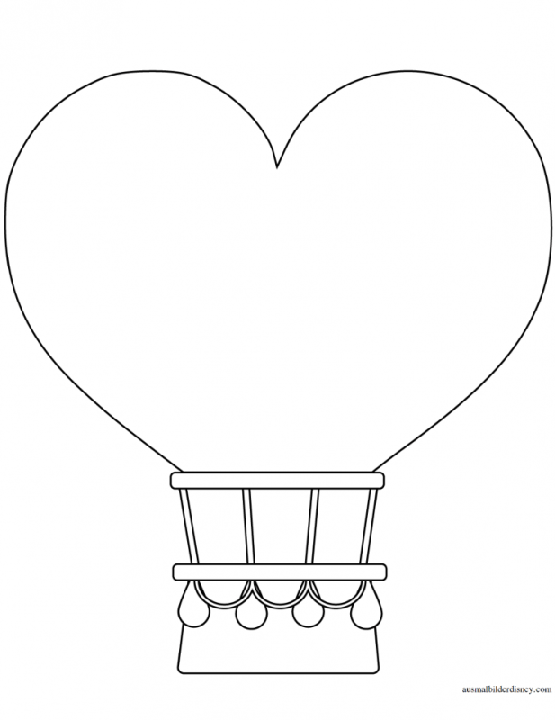 Воздушные шары раскраска