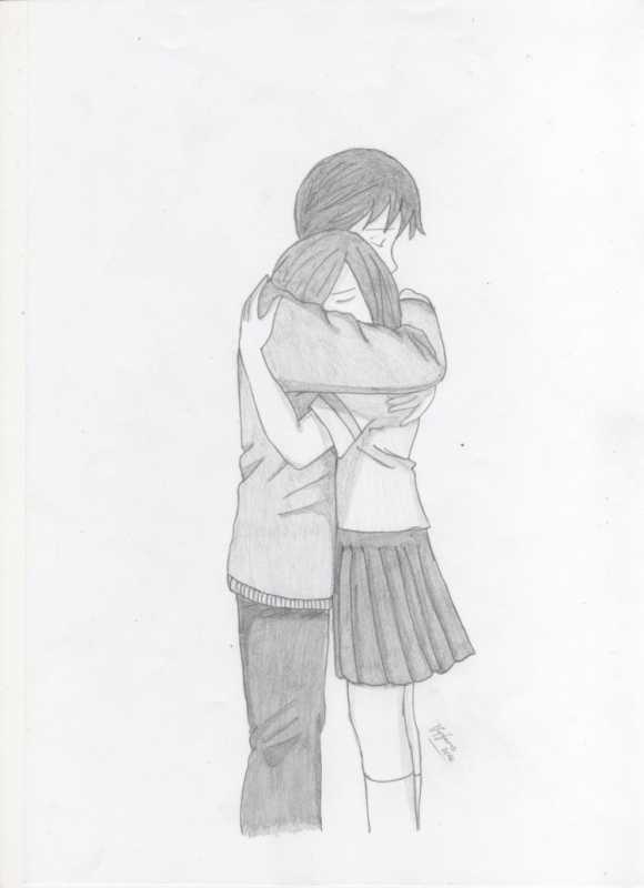 Рисунки карандашом влюбленные пары