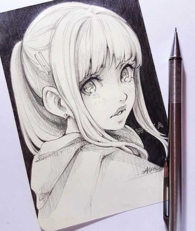 Скетчи аниме