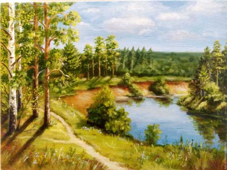 Родная природа в живописи