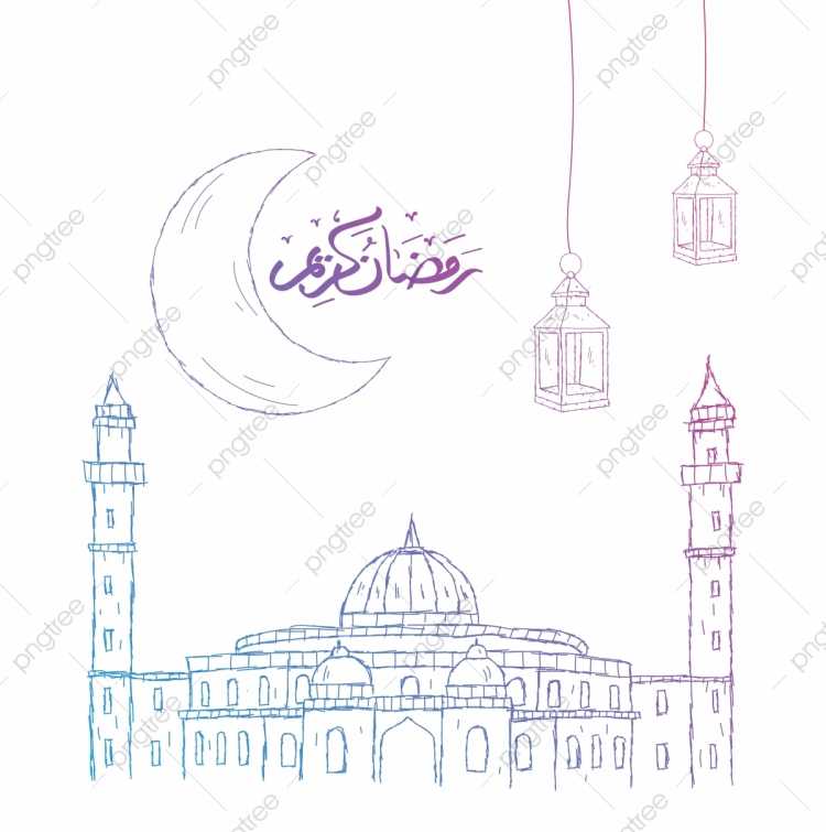 Рисунки мечетей Рамадан