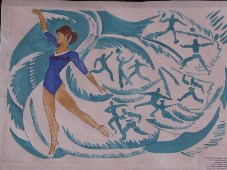 Плакаты на спортивную тематику