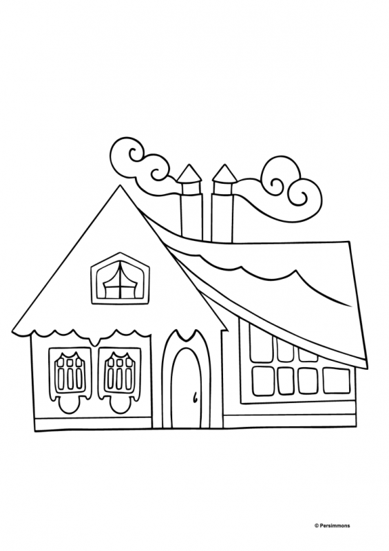 Теремок Найди героев и раскрась