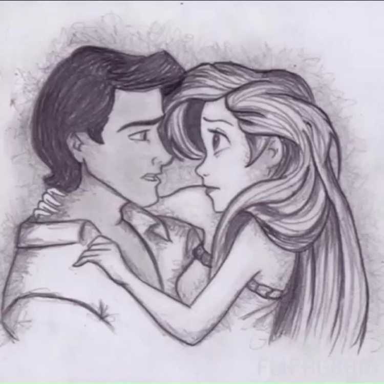 Картинки для ЛД для срисовки про любовь