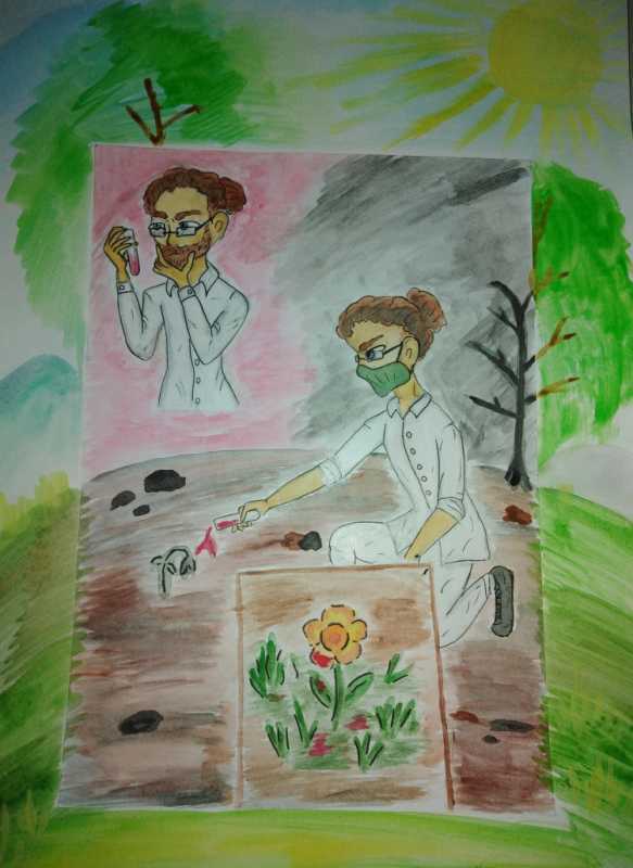 Наука спасает планету рисунки