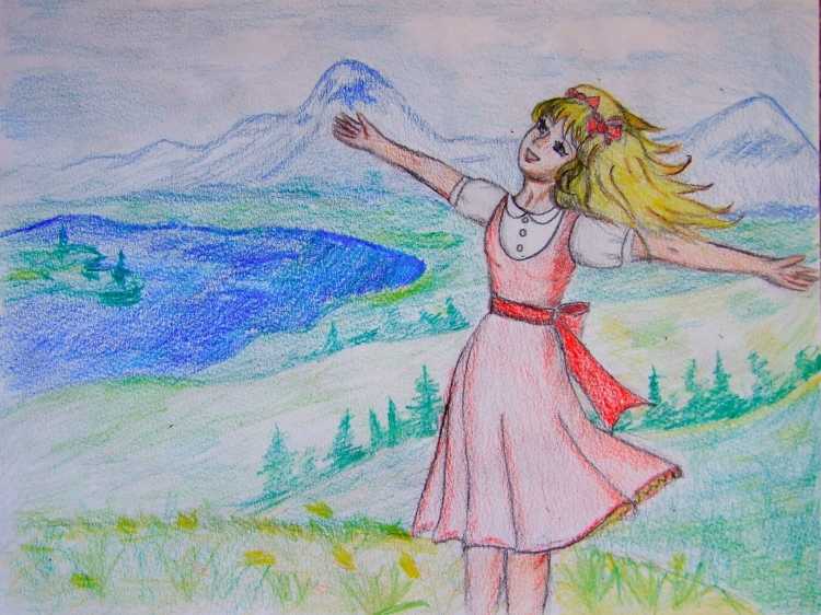 Рисунок лето