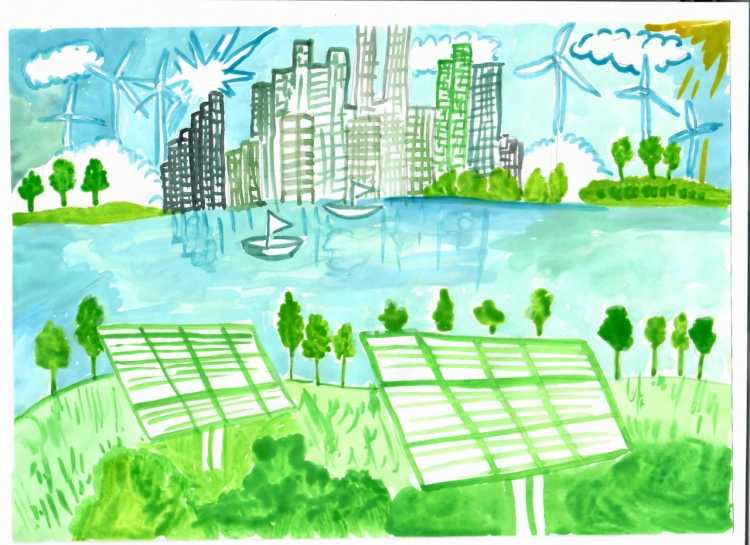 Экологический плакат