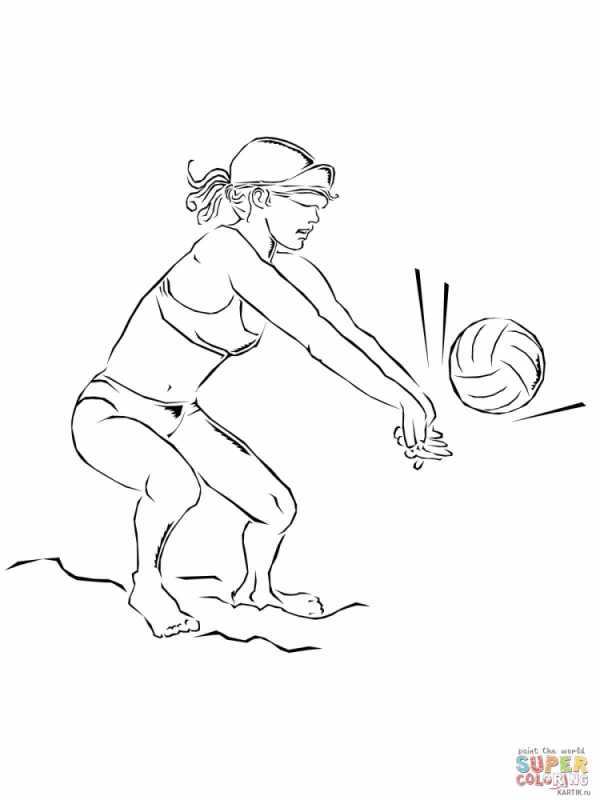Волейбол рисунки