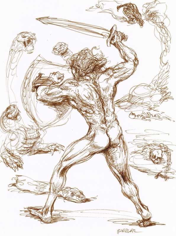 Геракл и Лернейская гидра