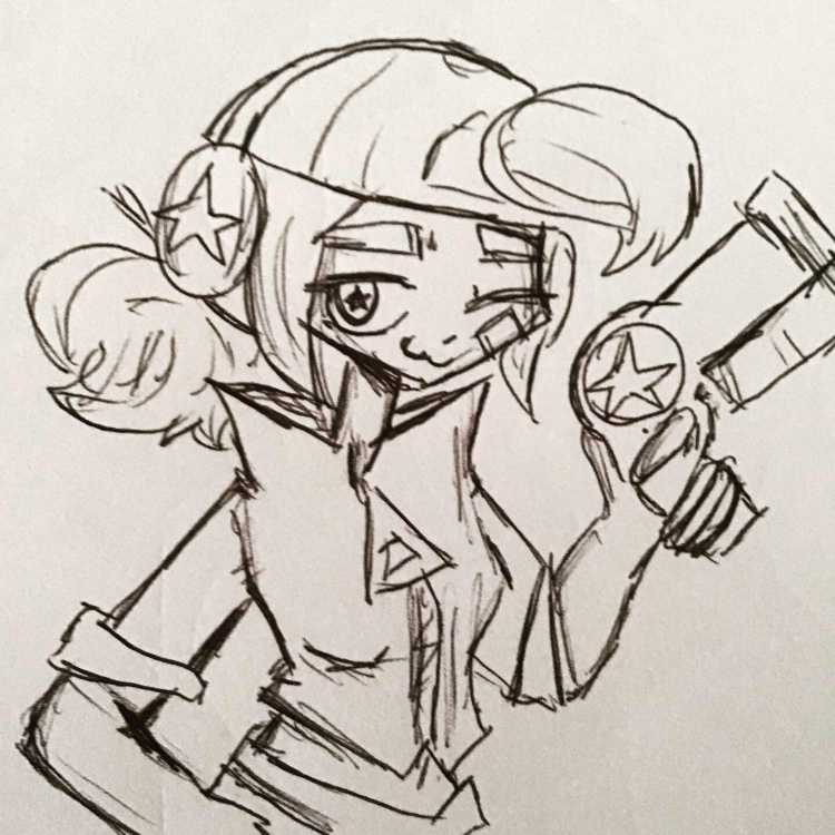 Раскрашенная Шелли