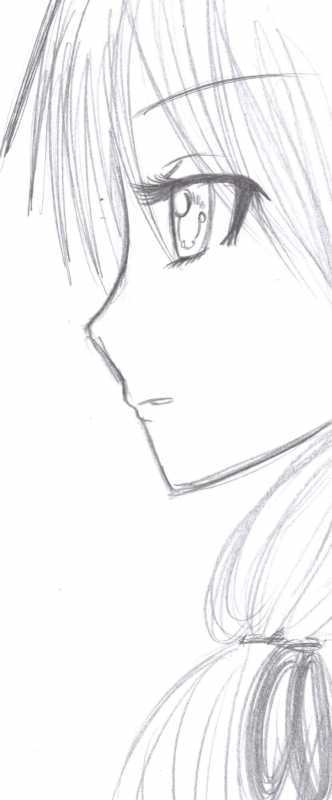 Аниме рисовка карандашом