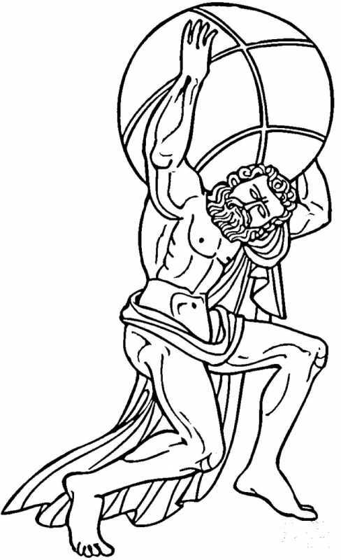 Геракл для рисования