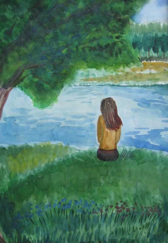 Рисунок на тему природа родного края