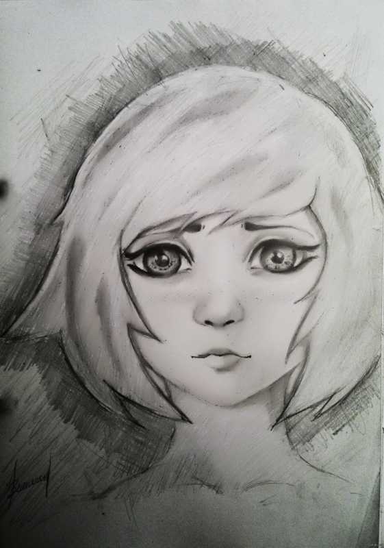 Неудачные рисунки интересные карандашом аниме