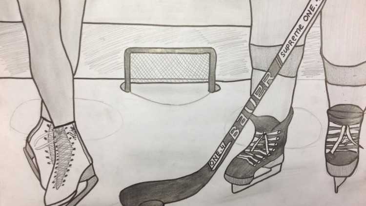 Рисунки на тему спорт для срисовки