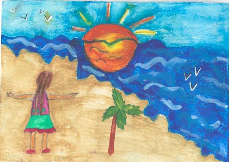 Конкурс рисунков мое лето