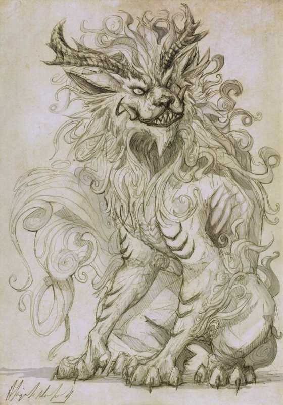 Пегас тату эскиз