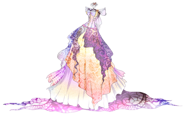 Арты платье для бала