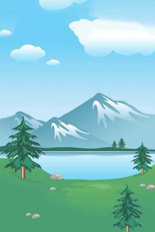 Гора картинка для детей
