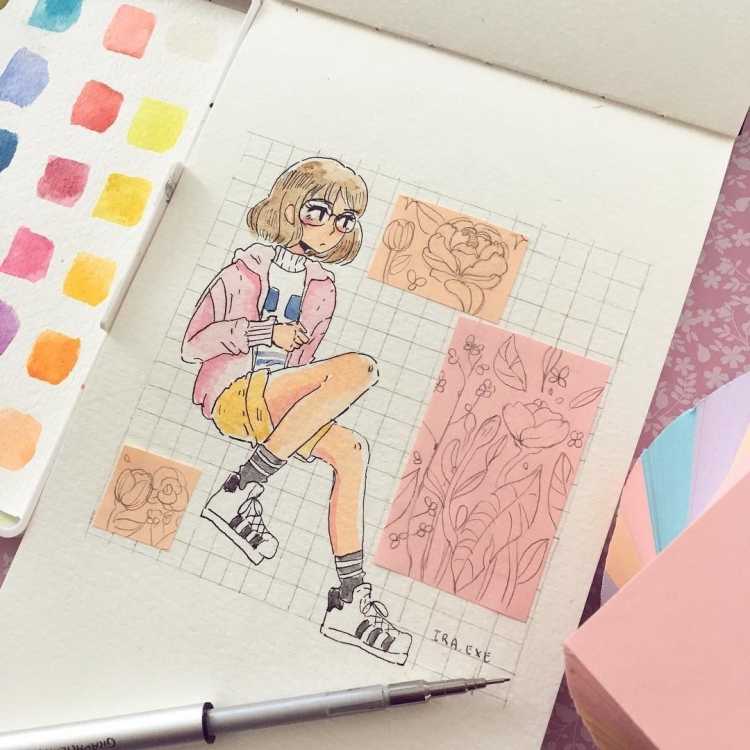 Артбук идеи аниме