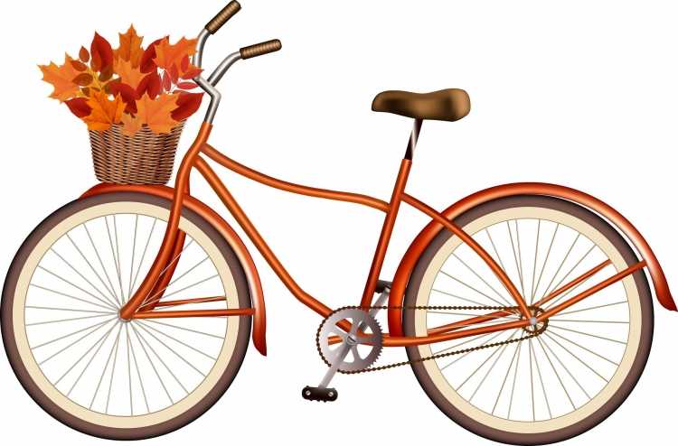 Раскраска трехколесный велосипед