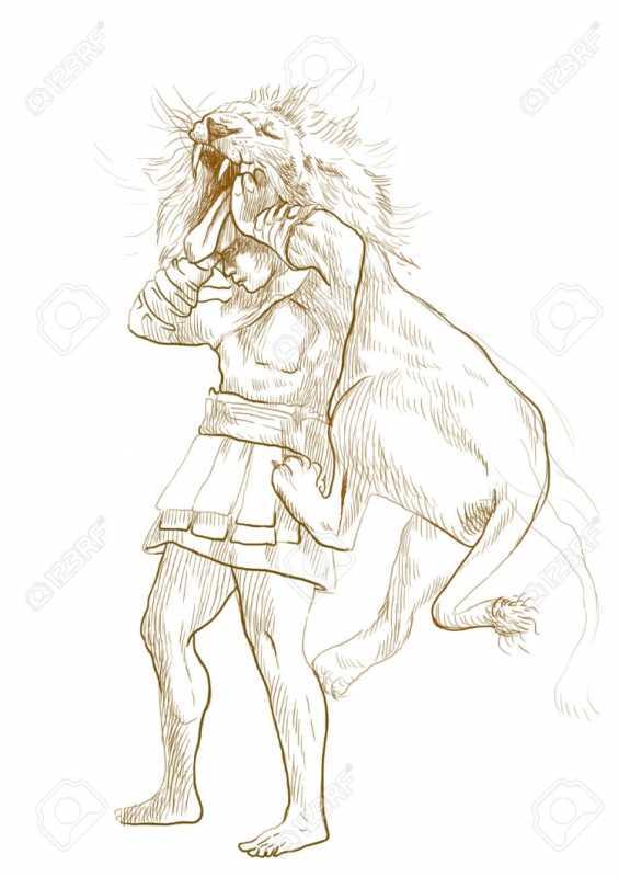 Геракл раскраска для детей