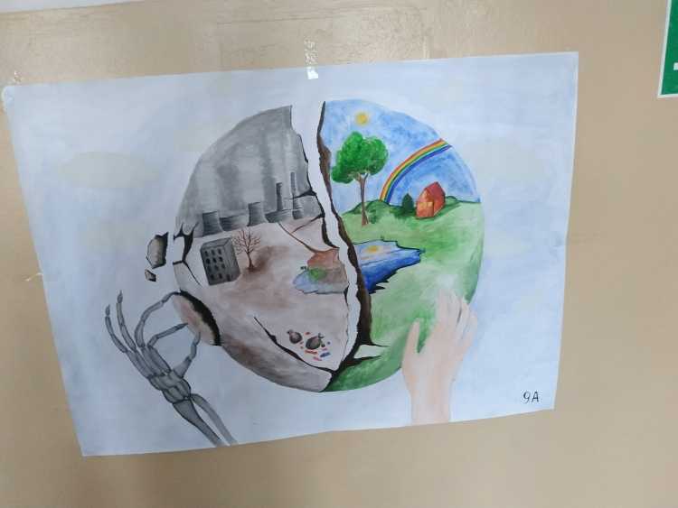 Рисунок на тему экология и энергосбережение