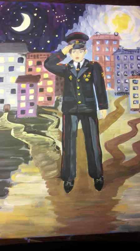 Полиция глазами детей фото