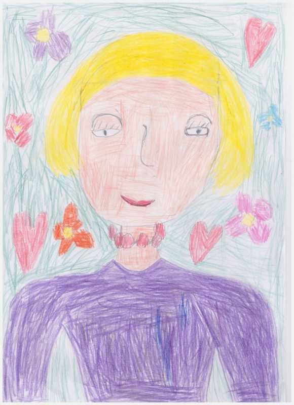 Рисунок моя мама