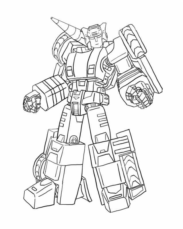 Раскраска Тобот